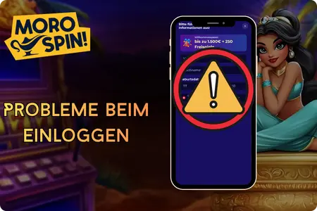 Morospin Probleme beim Einloggen